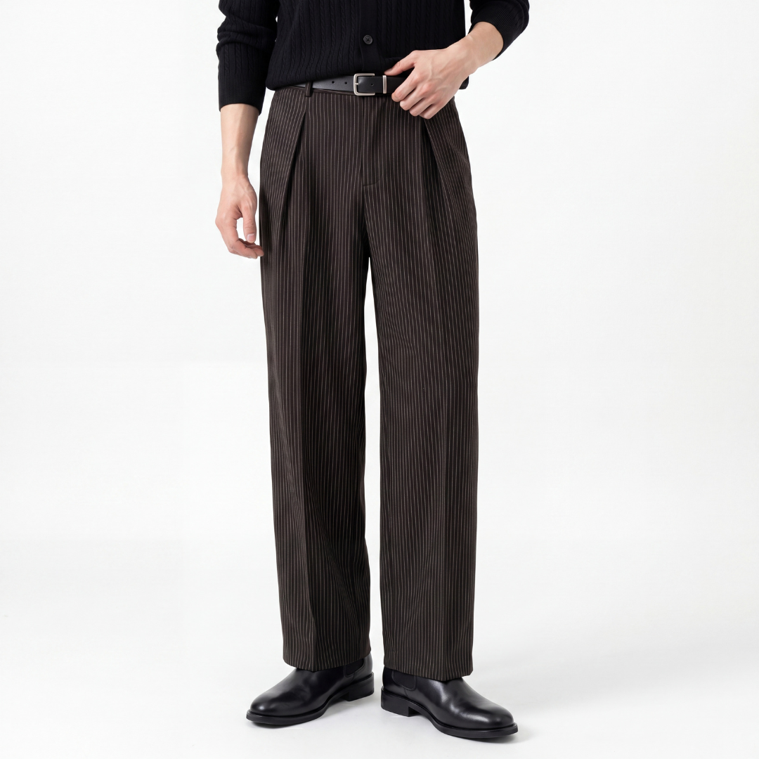 Style-Up Striped Slacks No.35