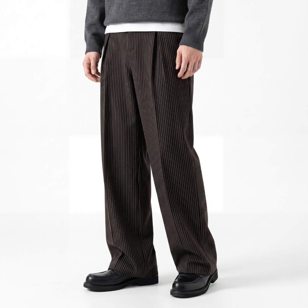 Style-Up Striped Slacks No.35