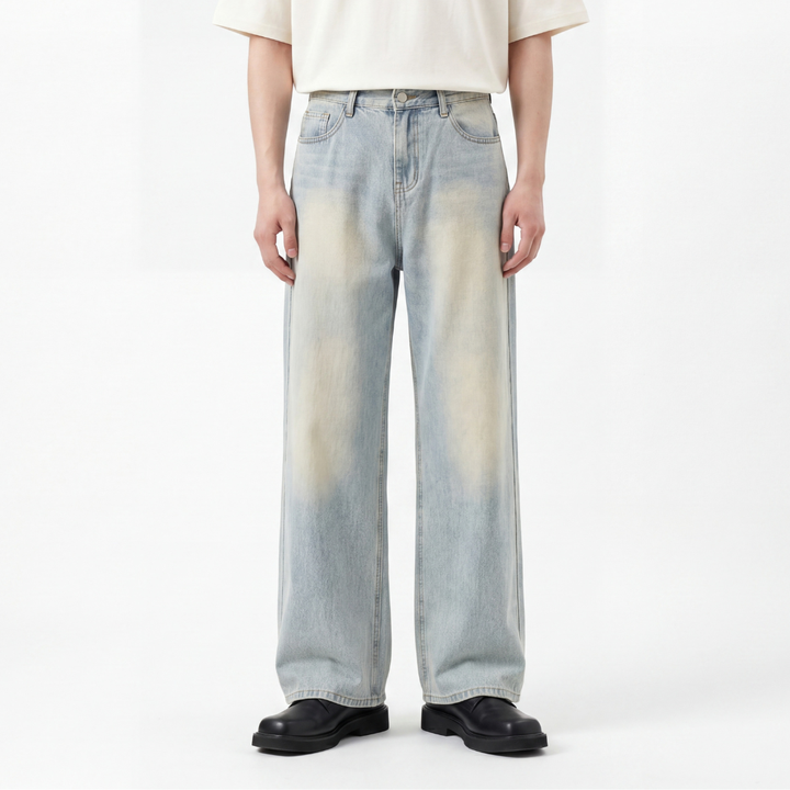 Style-Up High-Waist Straight Denim No.34